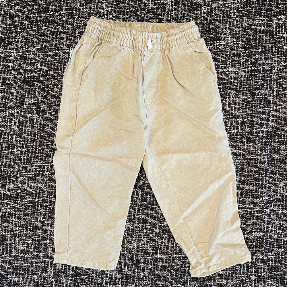 Zara Kids Olive Tan Pants